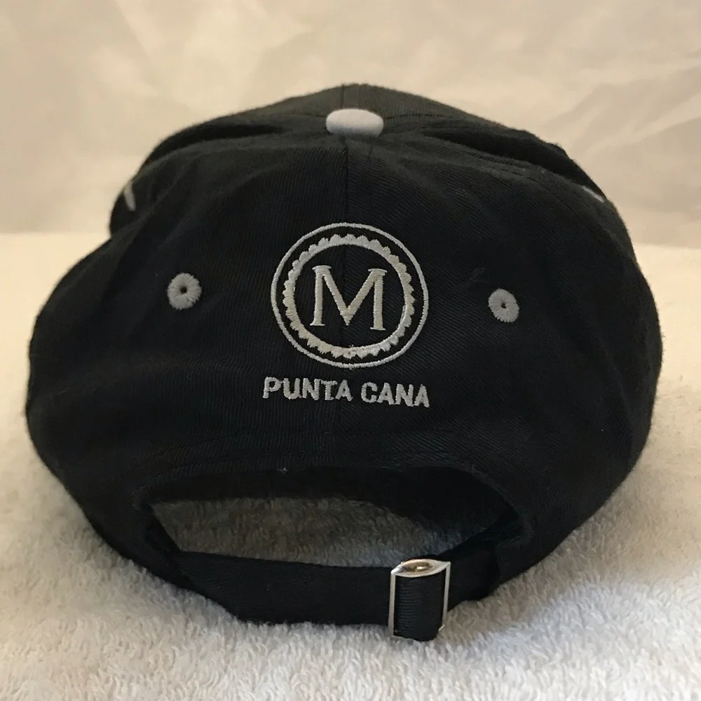 Majestic Mirage Punta Cana Adjustable Black Travel Beach Baseball Cap